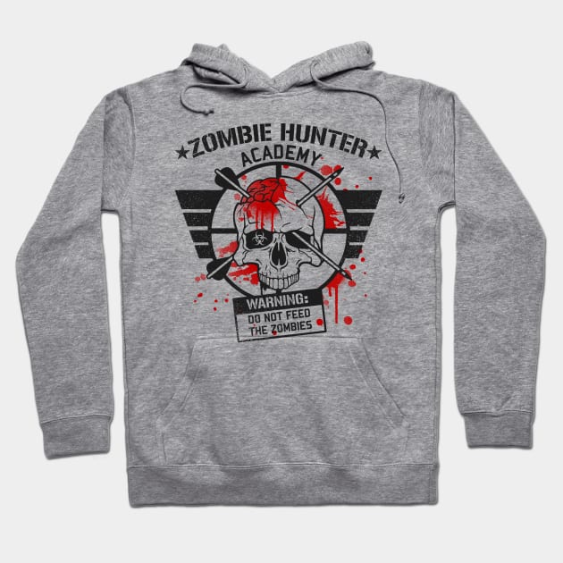 Zombie hunter academy Hoodie by NemiMakeit